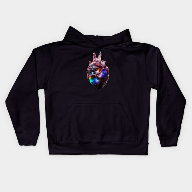 Crystal Hearth Kids Hoodie by DarksmithMiniatures